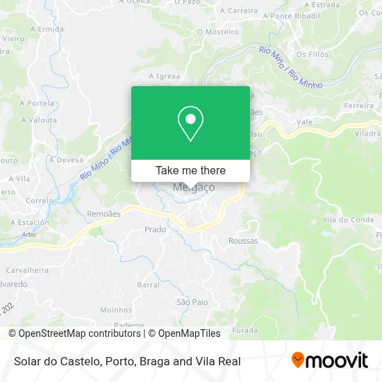 Solar do Castelo map