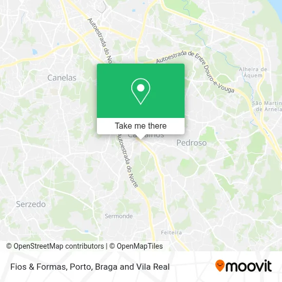 Fios & Formas map