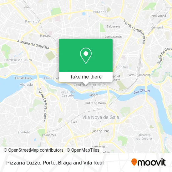 Pizzaria Luzzo map