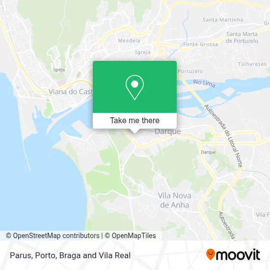 Parus map