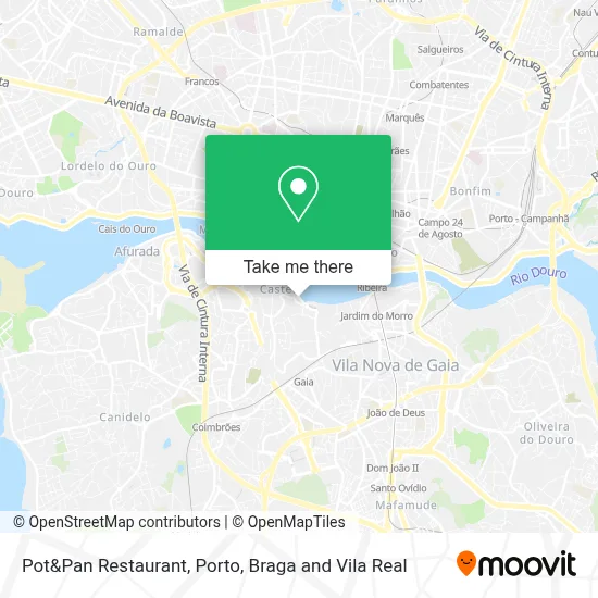 Pot&Pan Restaurant map