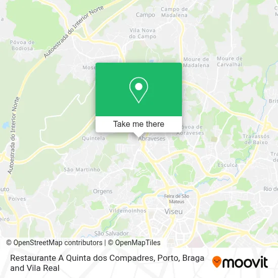 Restaurante A Quinta dos Compadres map
