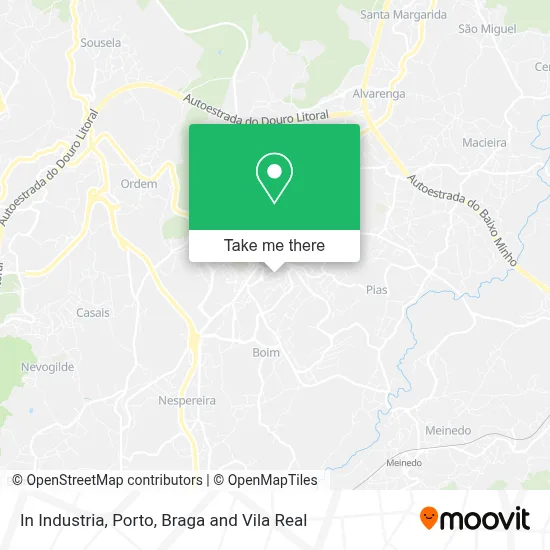 In Industria map
