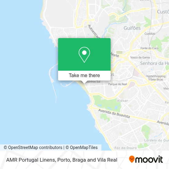 AMR Portugal Linens map
