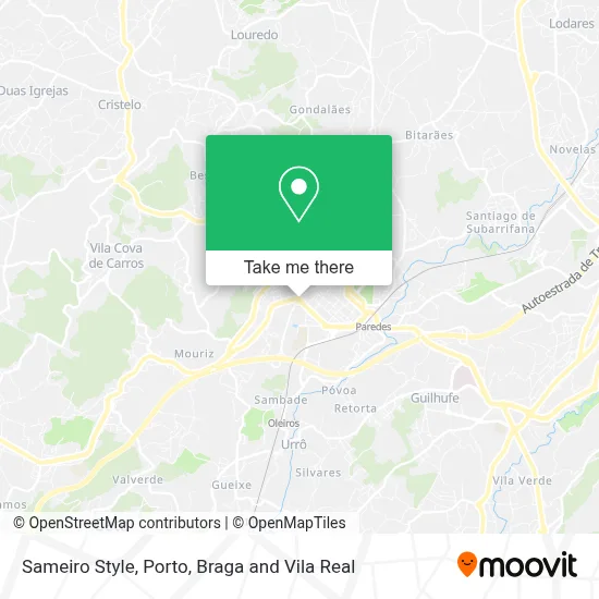 Sameiro Style map