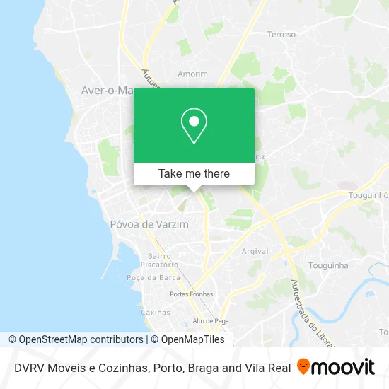 DVRV Moveis e Cozinhas map