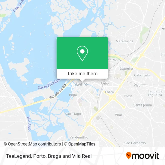 TeeLegend map