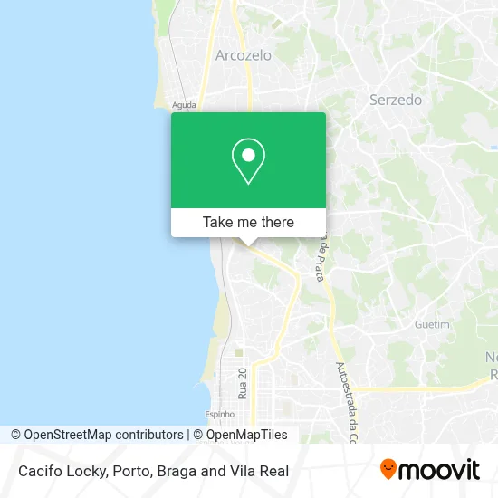 Cacifo Locky map