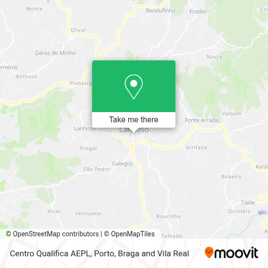 Centro Qualifica AEPL map