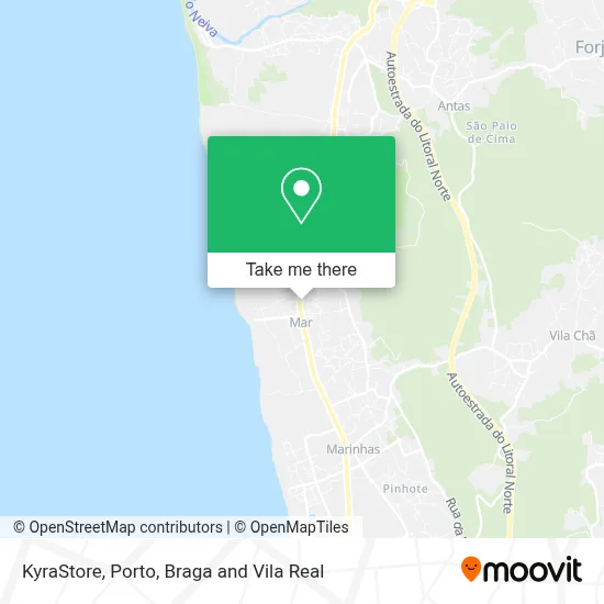 KyraStore map