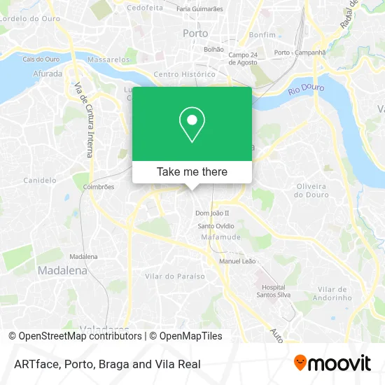 ARTface map
