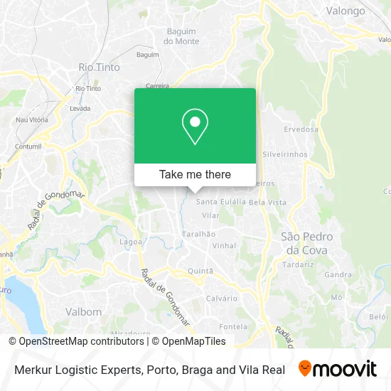 Merkur Logistic Experts map