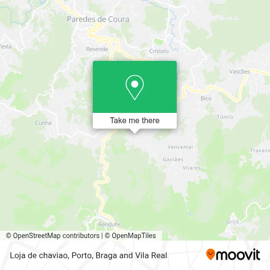 Loja de chaviao map
