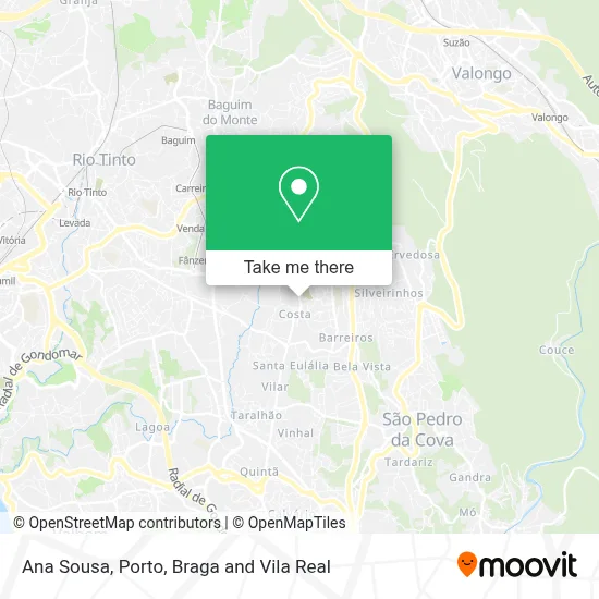 Ana Sousa map