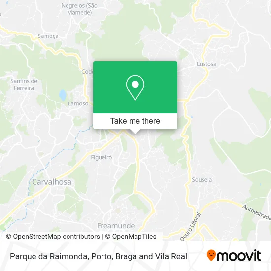 Parque da Raimonda map
