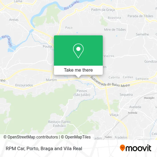 RPM Car mapa
