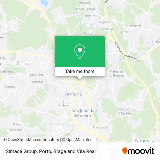 Simaca Group map