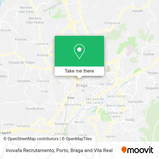 Inovafa Recrutamento map