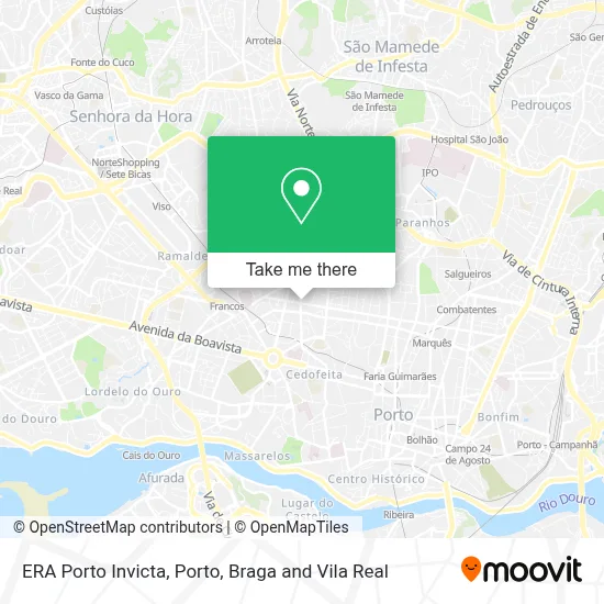 ERA Porto Invicta map