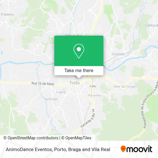 AnimoDance Eventos map
