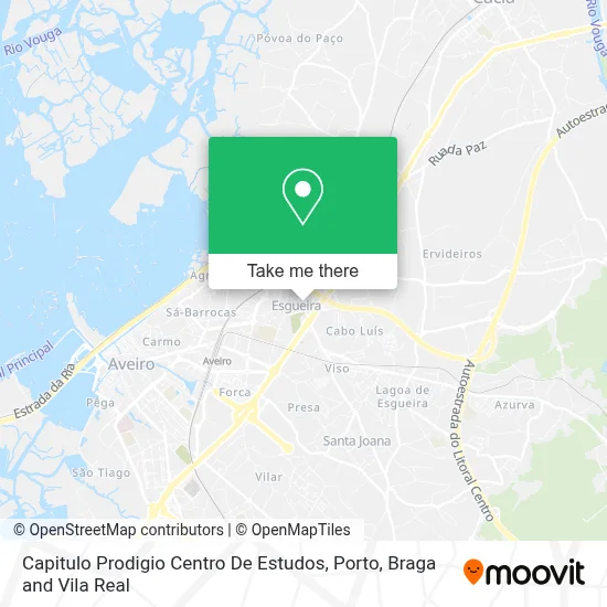 Capitulo Prodigio Centro De Estudos map