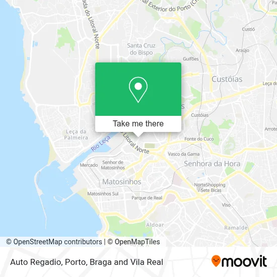 Auto Regadio map