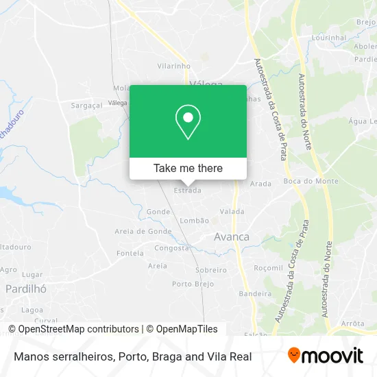 Manos serralheiros map