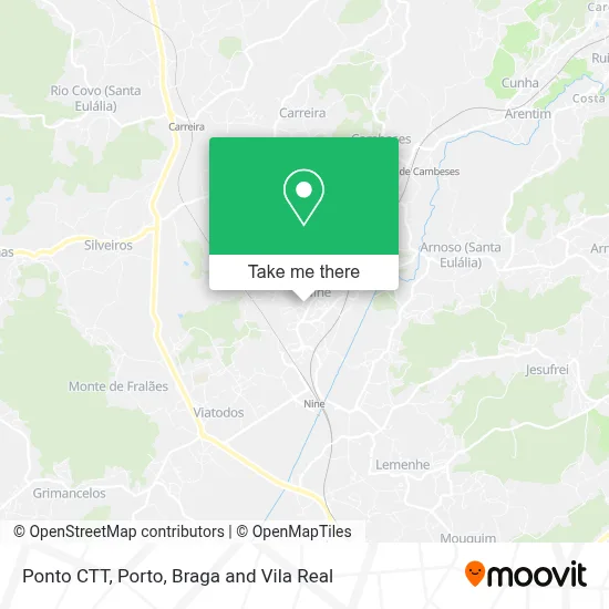 Ponto CTT map