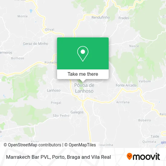 Marrakech Bar PVL map