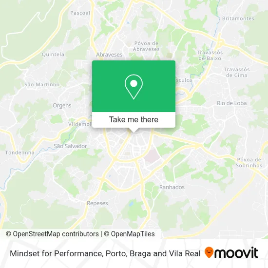 Mindset for Performance map