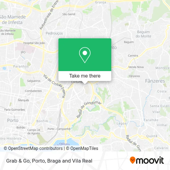 Grab & Go map