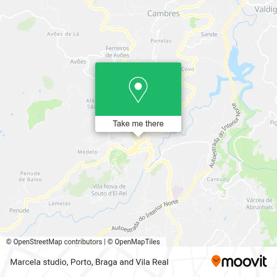 Marcela studio map