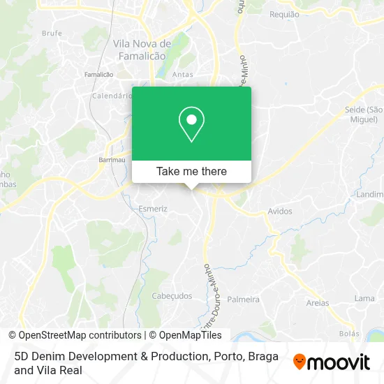 5D Denim Development & Production map