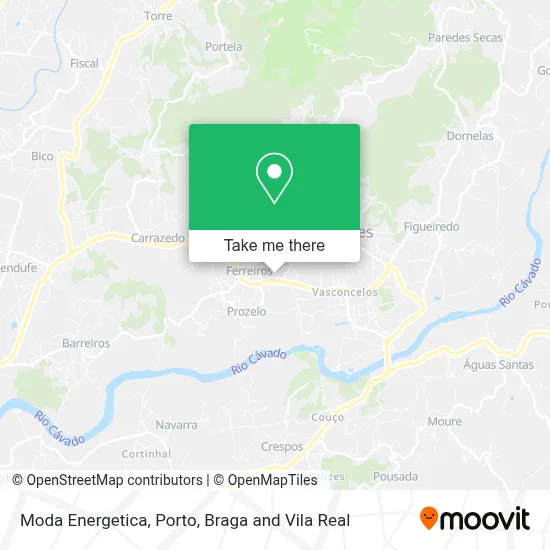 Moda Energetica map