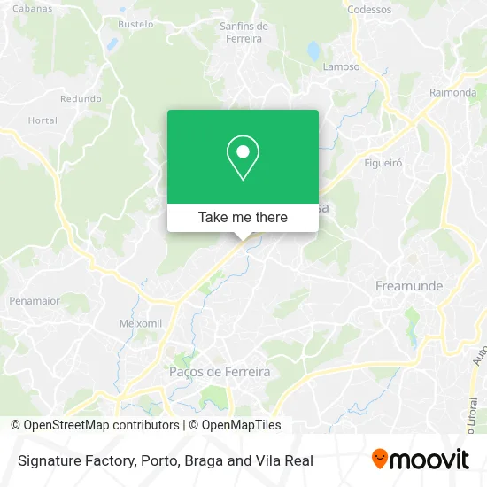 Signature Factory map