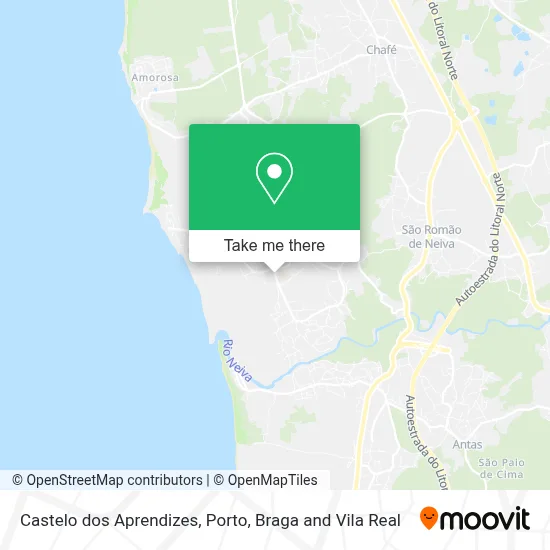 Castelo dos Aprendizes map