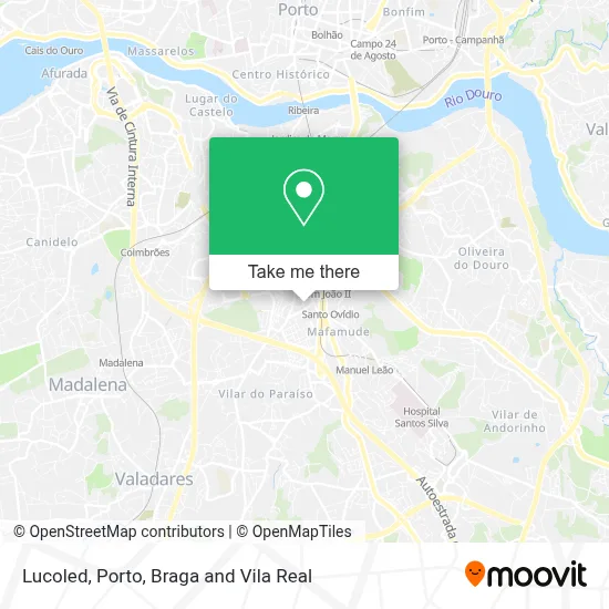 Lucoled map