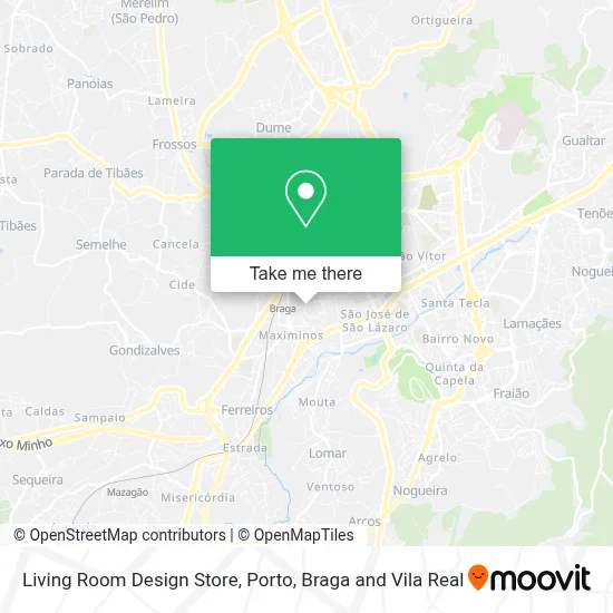 Living Room Design Store map