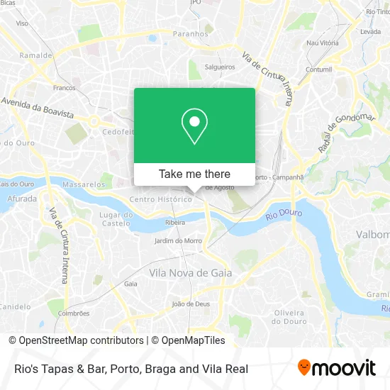 Rio's Tapas & Bar map