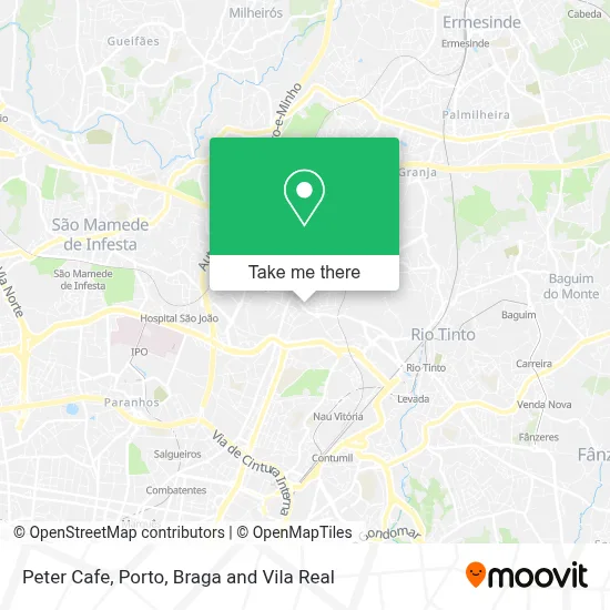 Cafe Peter map