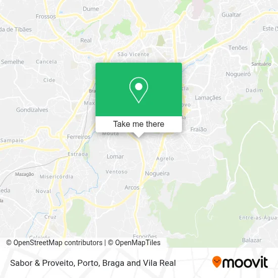 Sabor & Proveito map