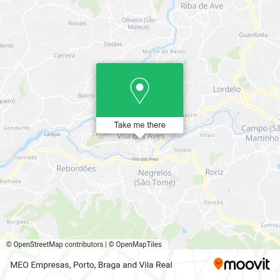 MEO Empresas map