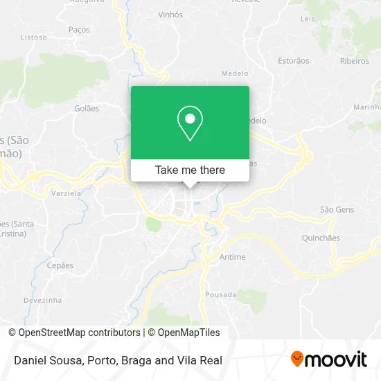 Daniel Sousa map