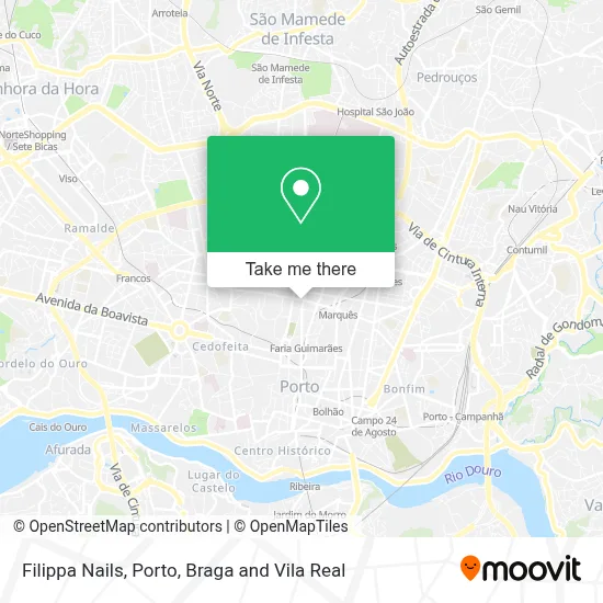 Filippa Nails map