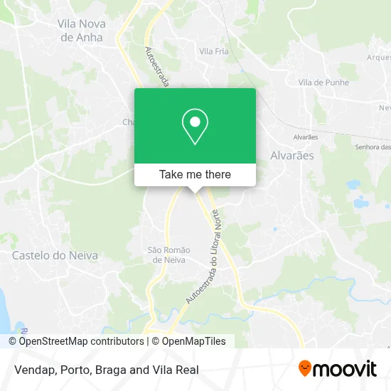 Vendap map