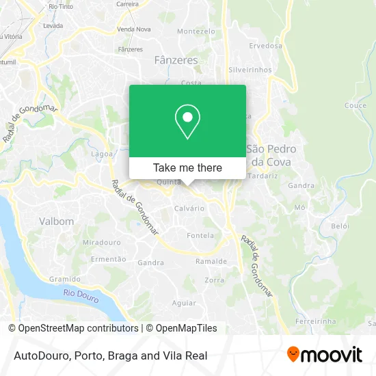 AutoDouro map