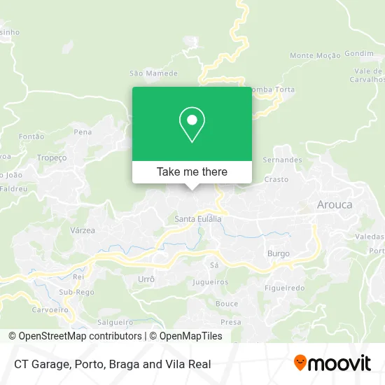 CT Garage map