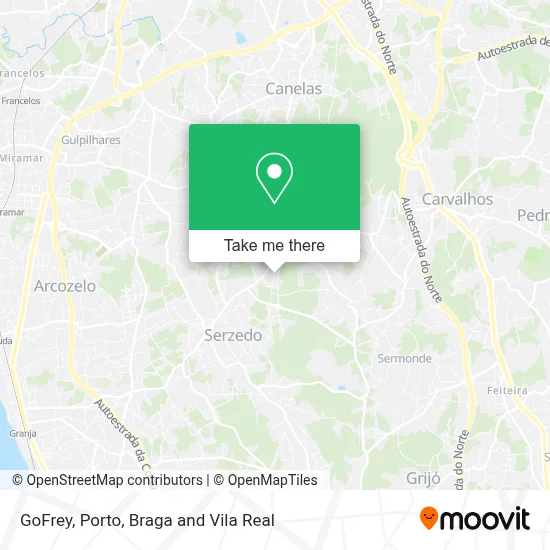 GoFrey map
