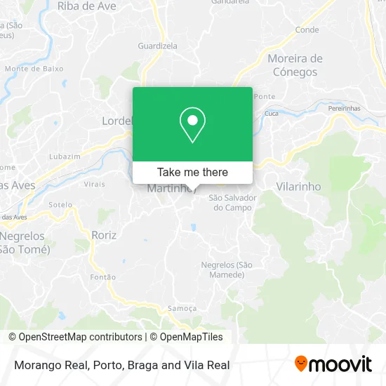 Morango Real map