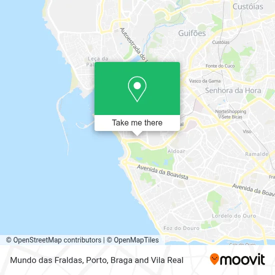 Mundo das Fraldas map